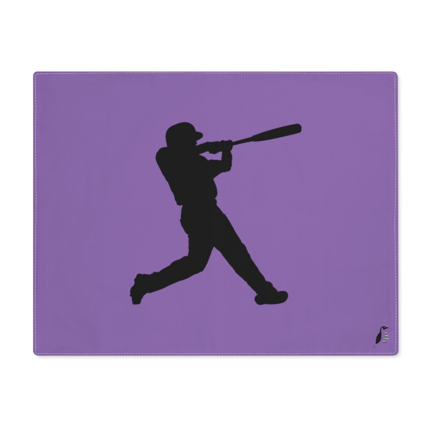 Placemat, 1pc: Baseball Lite Purple