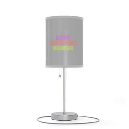 Lamp on a Stand, US|CA plug: Racing Lite Grey