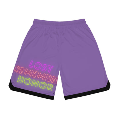 Basketball Rib Shorts: Basketball Lite Purple