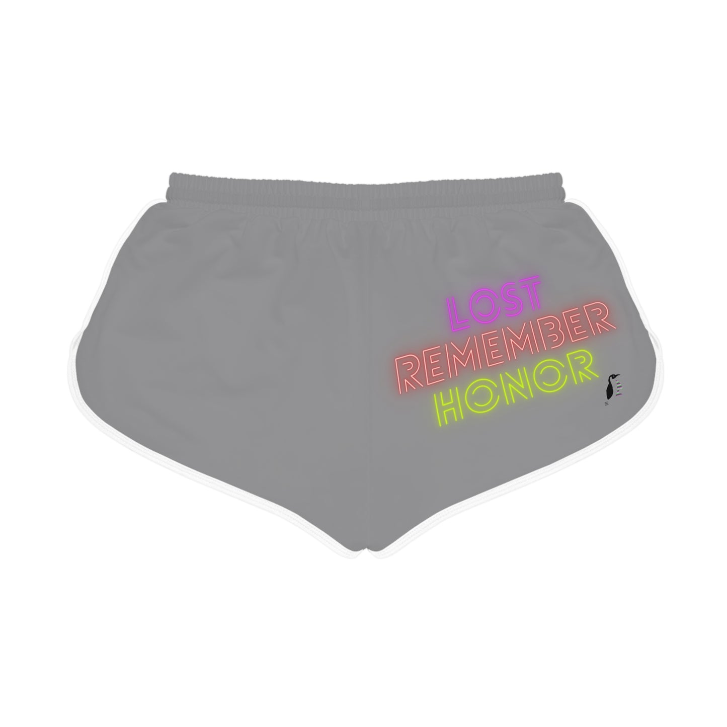 Women's Relaxed Shorts: Fight Cancer Grey