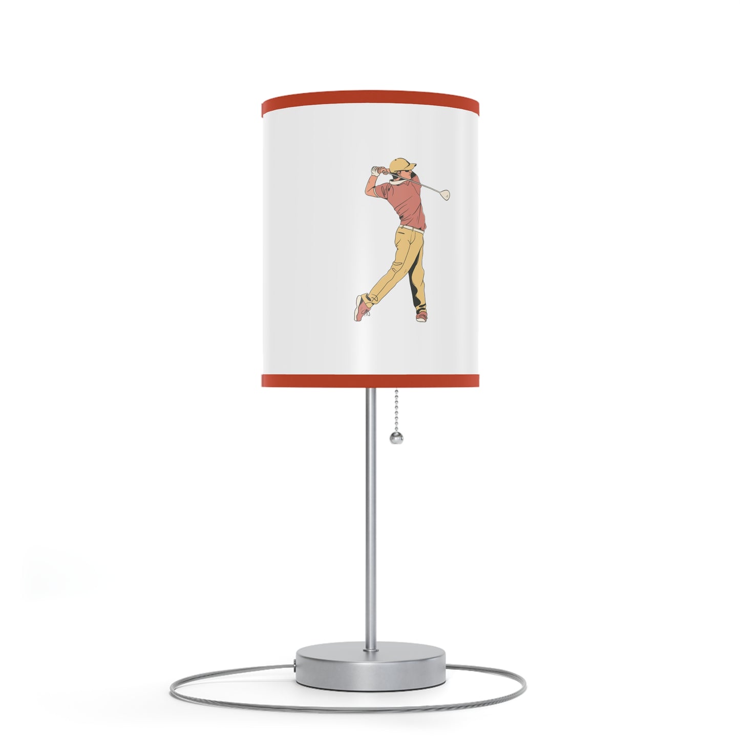 Lamp on a Stand, US|CA plug: Golf White 