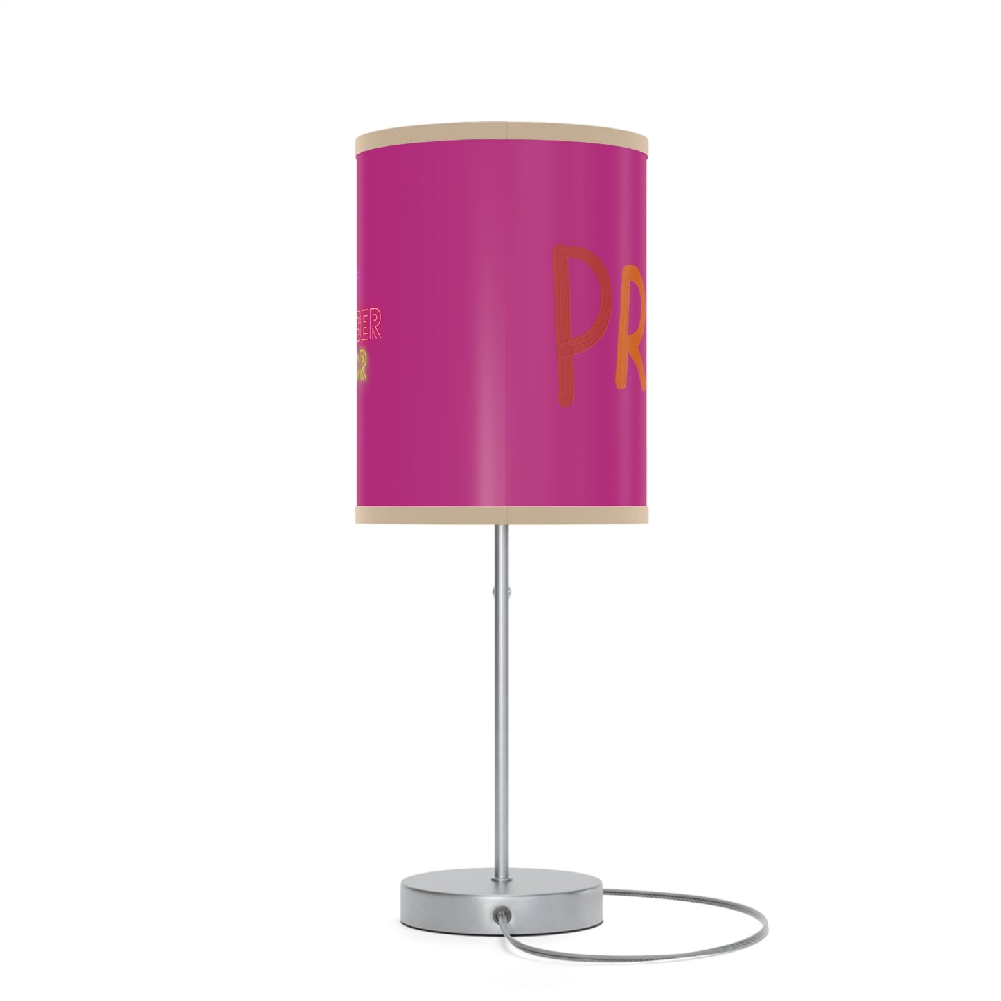 Lamp on a Stand, US|CA plug: LGBTQ Pride Pink