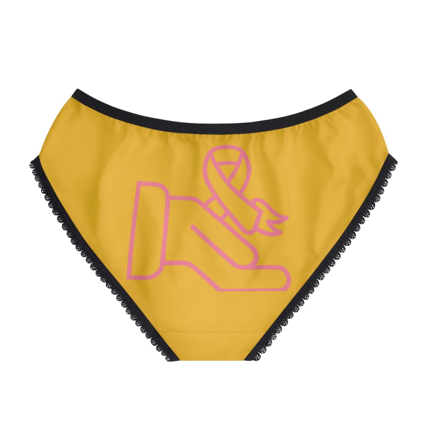 Women's Briefs: Fight Cancer Yellow