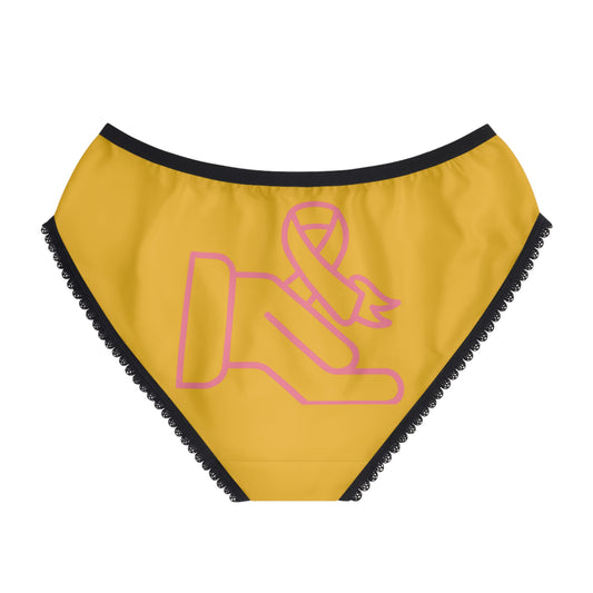 Women's Briefs: Fight Cancer Yellow