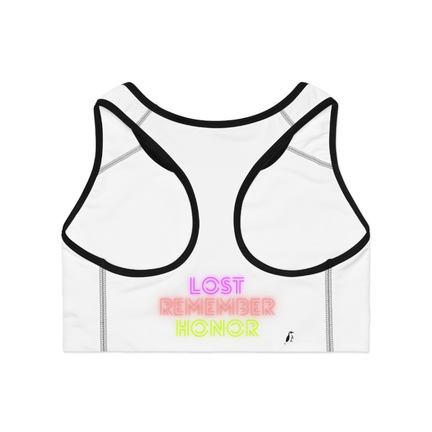 Sports Bra: Weightlifting White