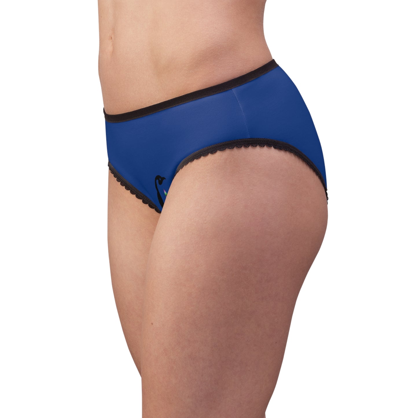 Women's Briefs: Basketball Dark Blue