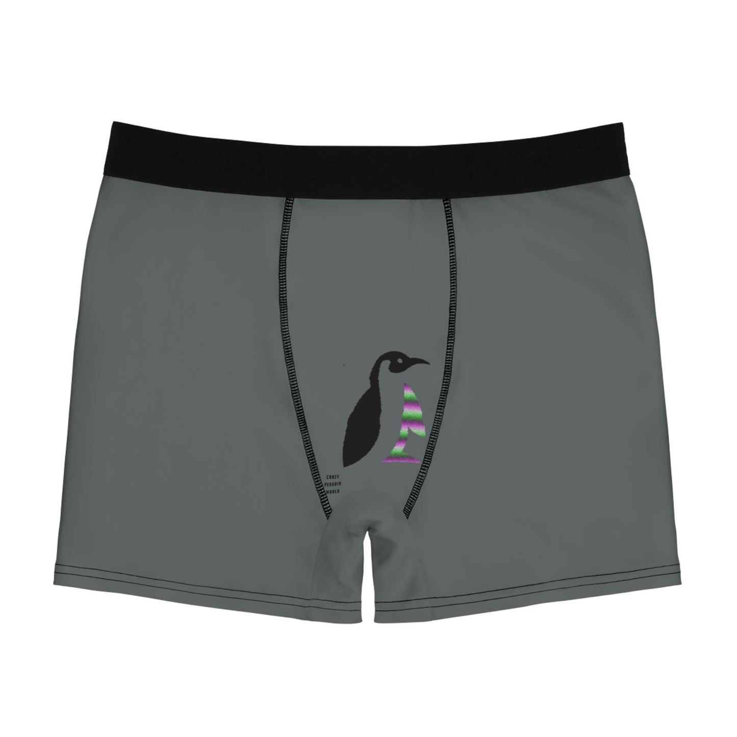 Men's Boxer Briefs: Hockey Dark Grey