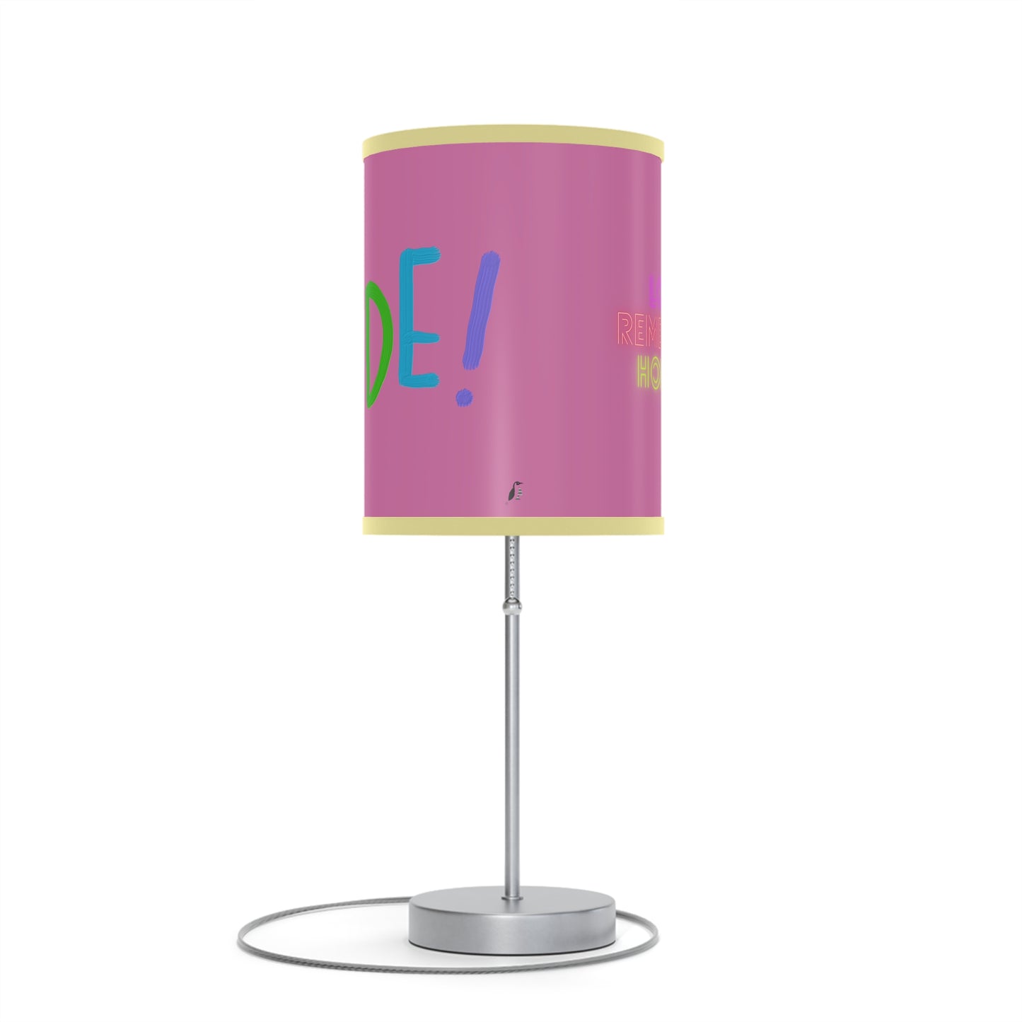 Lamp on a Stand, US|CA plug: LGBTQ Pride Lite Pink