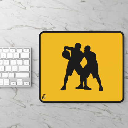 Gaming Mouse Pad: Basketball Yellow