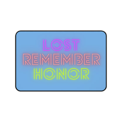 Desk Mat: Lost Remember Honor Lite Blue