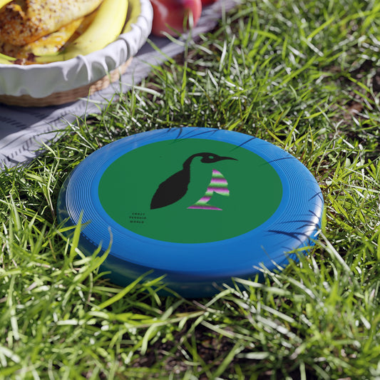 Frisbee: Crazy Penguin World Logo Dark Green