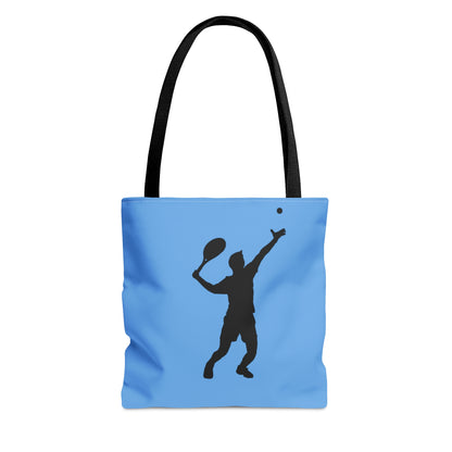 Tote Bag: Tennis Lite Blue