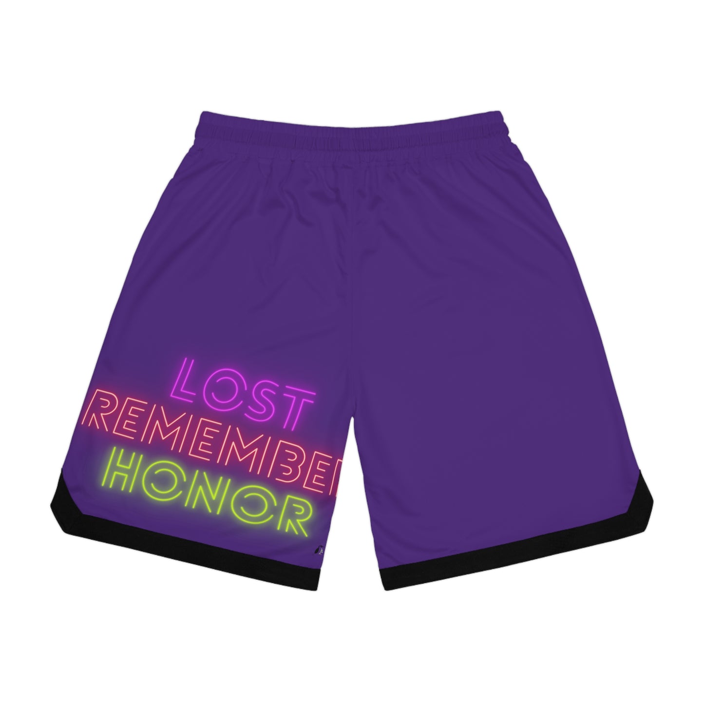 Basketball Rib Shorts: Dragons Purple