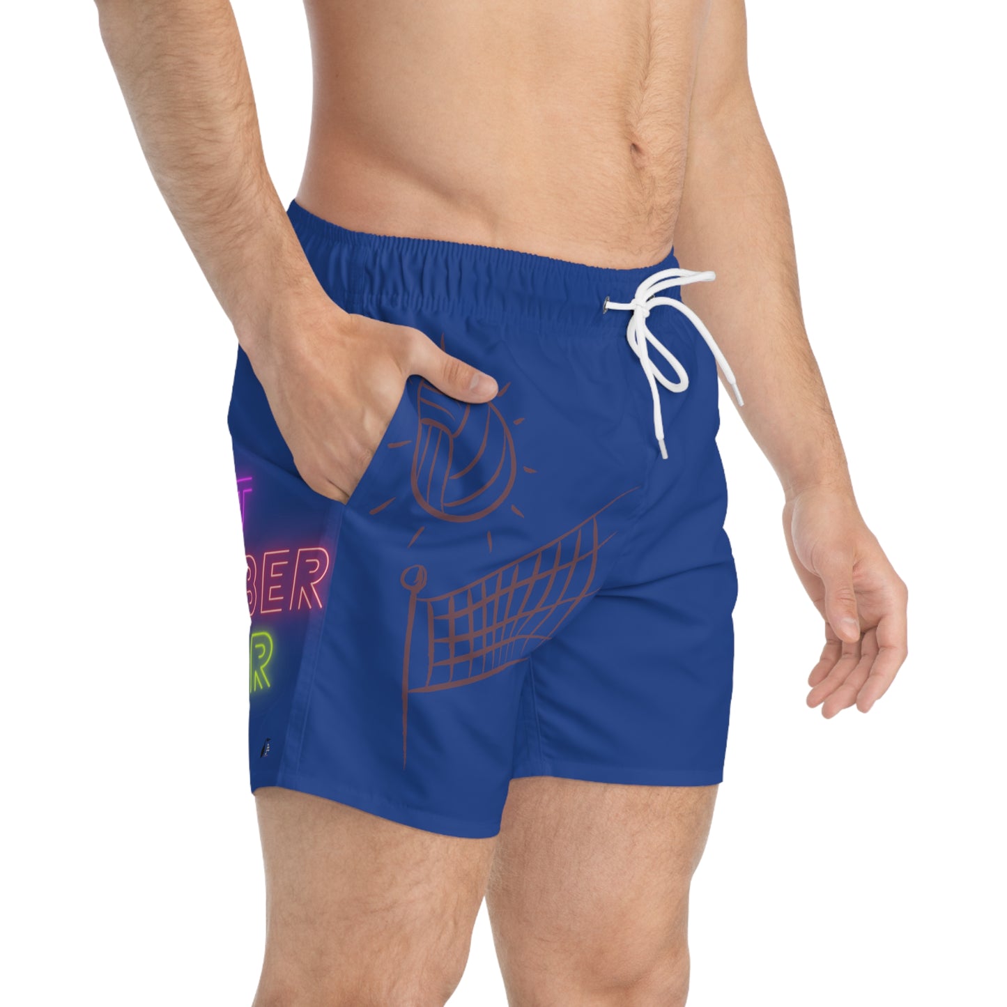 Swim Trunks: Volleyball Dark Blue