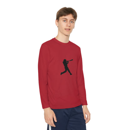 Youth Long Sleeve Competitor Tee: Baseball 