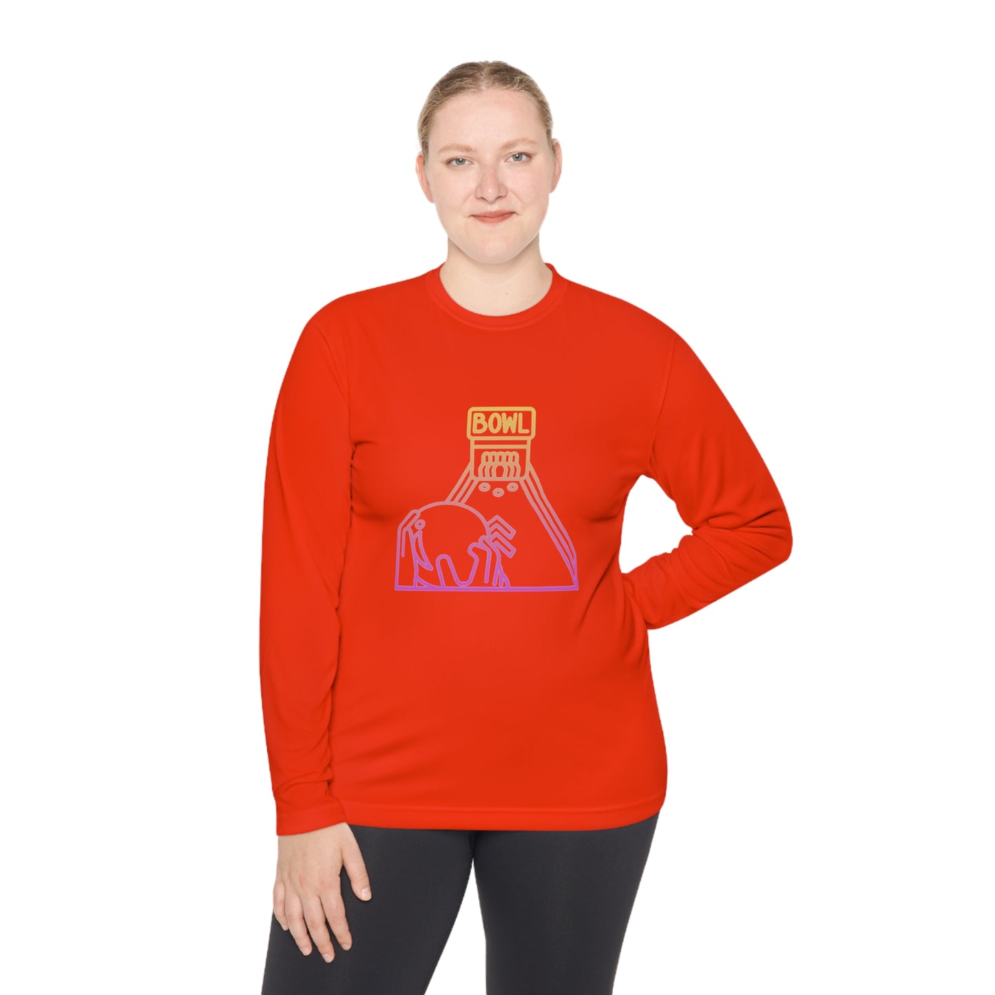 Lightweight Long Sleeve Tee: Bowling #1