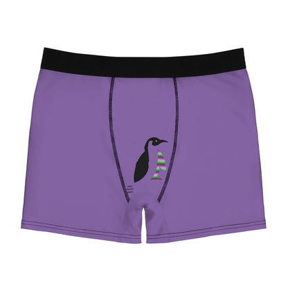 Men's Boxer Briefs: Hockey Lite Purple