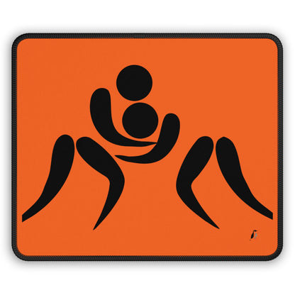 Gaming Mouse Pad: Wrestling Orange