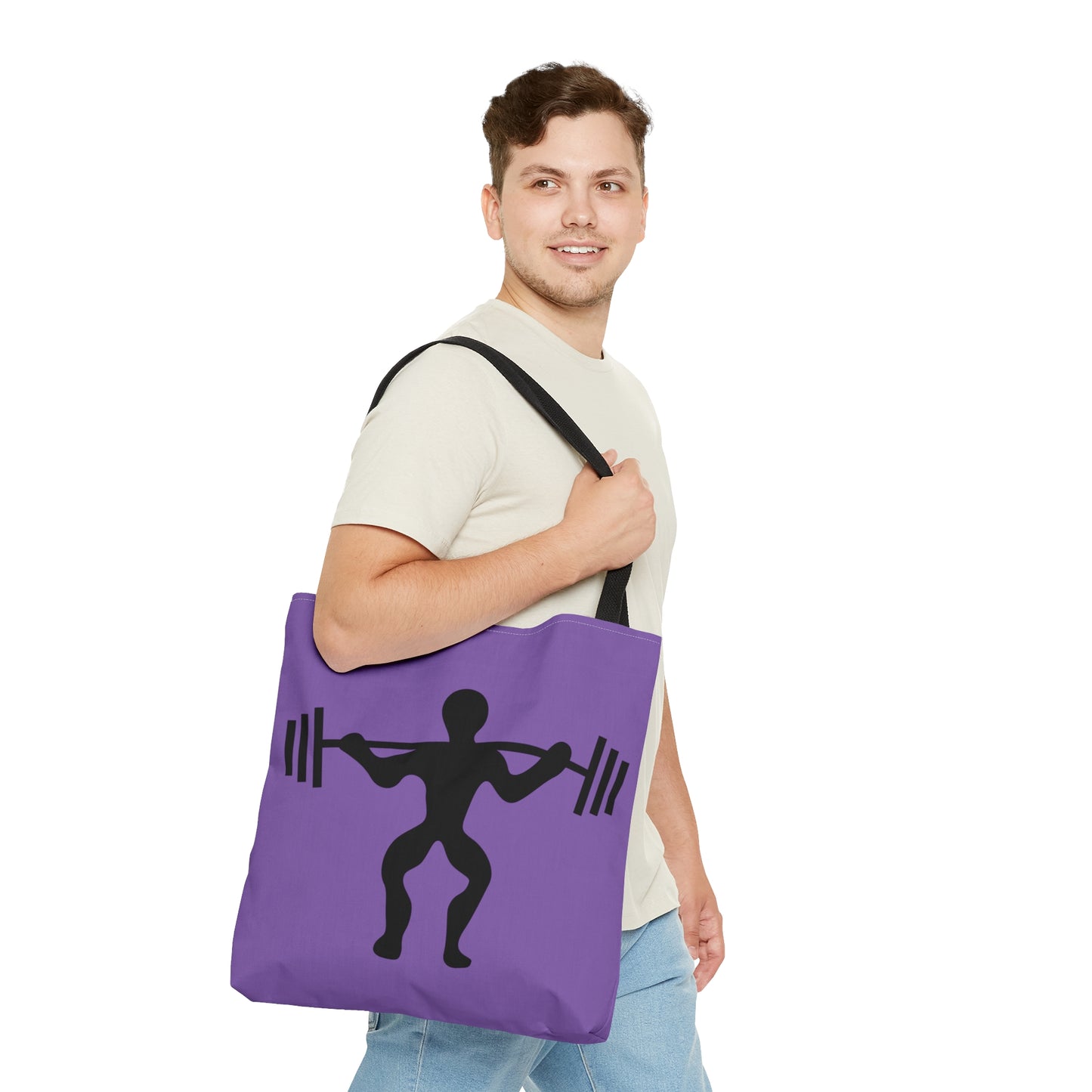 Tote Bag: Weightlifting Lite Purple