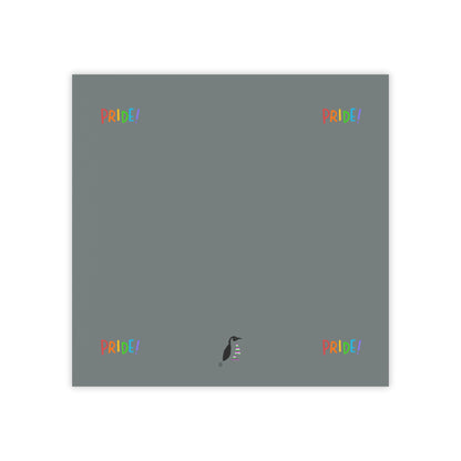 Post-it® Note Pads: LGBTQ Pride Dark Grey