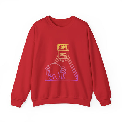 Heavy Blend™ Crewneck Sweatshirt: Bowling #2 