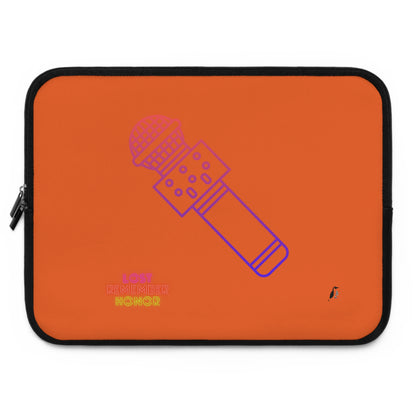 Laptop Sleeve: Music Orange