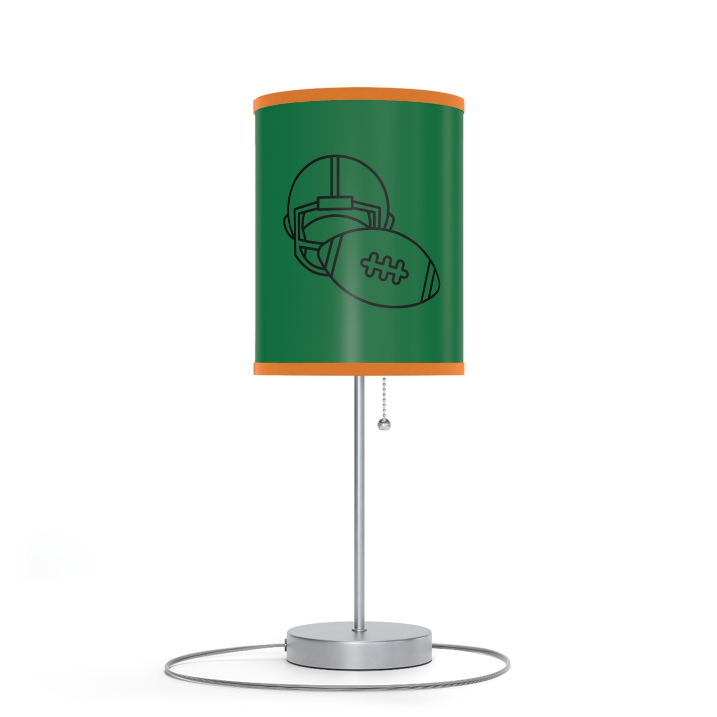 Lamp on a Stand, US|CA plug: Football Dark Green