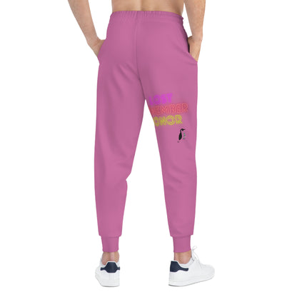 Athletic Joggers: Football Lite Pink