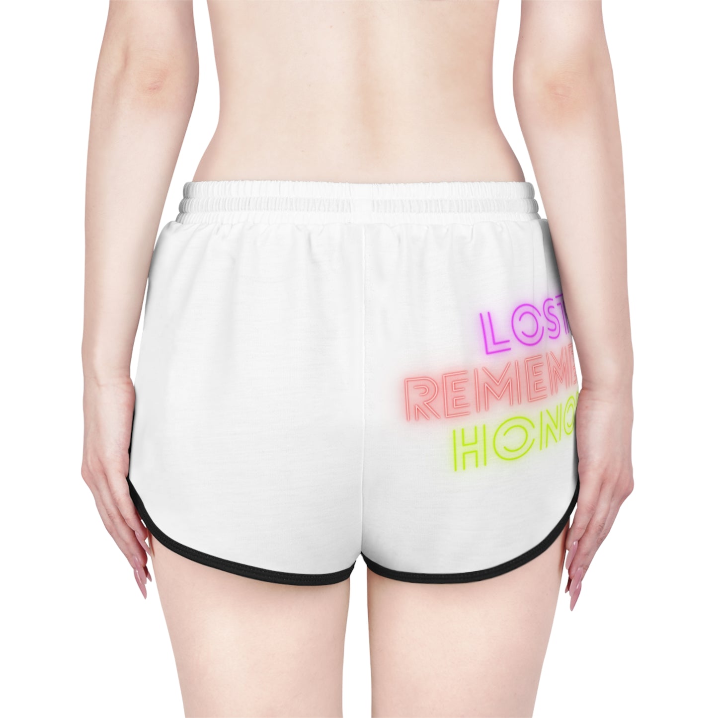 Women's Relaxed Shorts: Skateboarding White