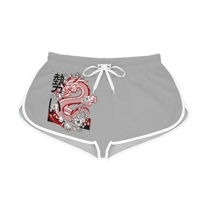 Women's Relaxed Shorts: Dragons Lite Grey