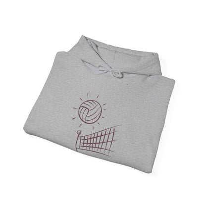 Heavy Blend™ Hooded Sweatshirt: Volleyball #1