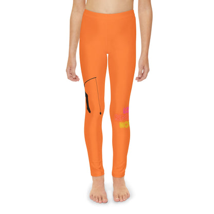 Youth Full-Length Leggings: Fishing Crusta