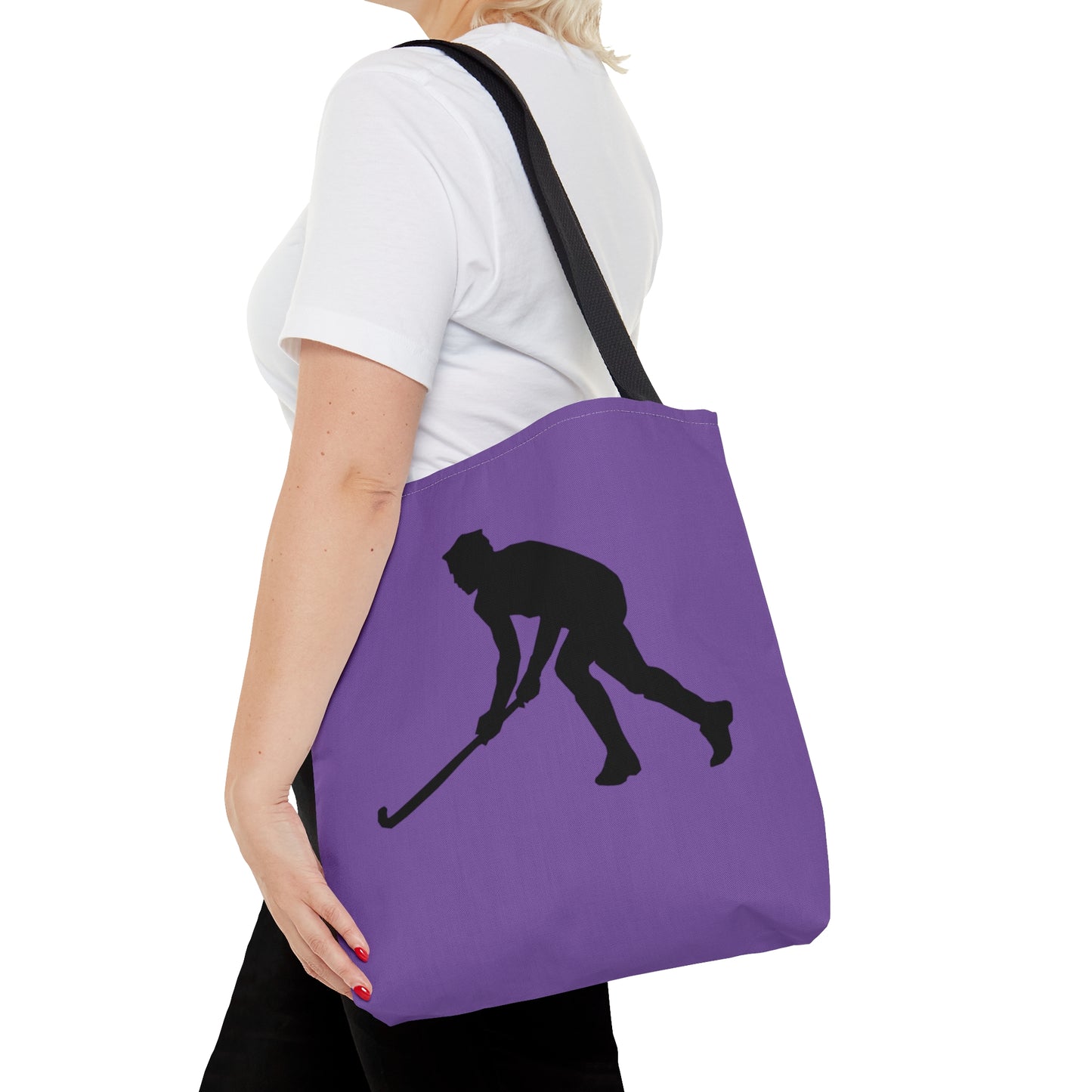 Tote Bag: Hockey Lite Purple