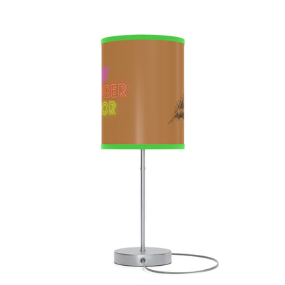 Lamp on a Stand, US|CA plug: Writing Lite Brown