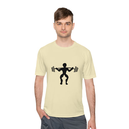 Moisture Wicking Tee: Weightlifting #2