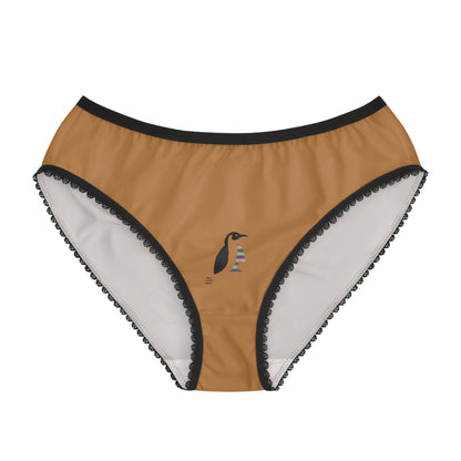 Women's Briefs: Music Lite Brown