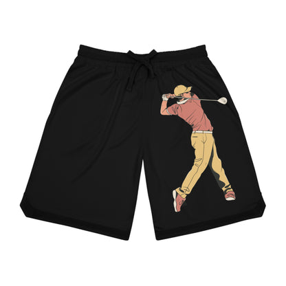 Basketball Rib Shorts: Golf Black