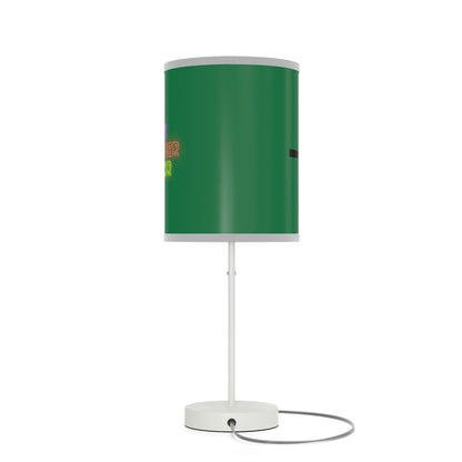 Lamp on a Stand, US|CA plug: Fishing Dark Green