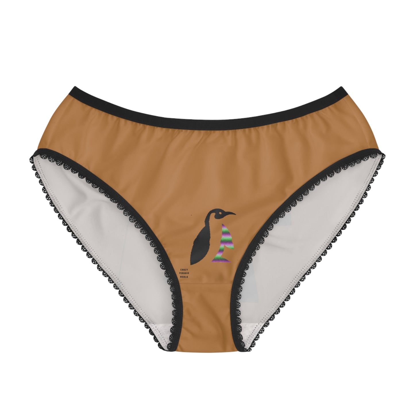 Women's Briefs: Fishing Lite Brown