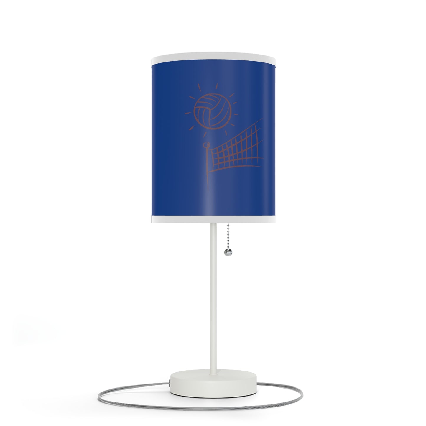 Lamp on a Stand, US|CA plug: Volleyball Dark Blue