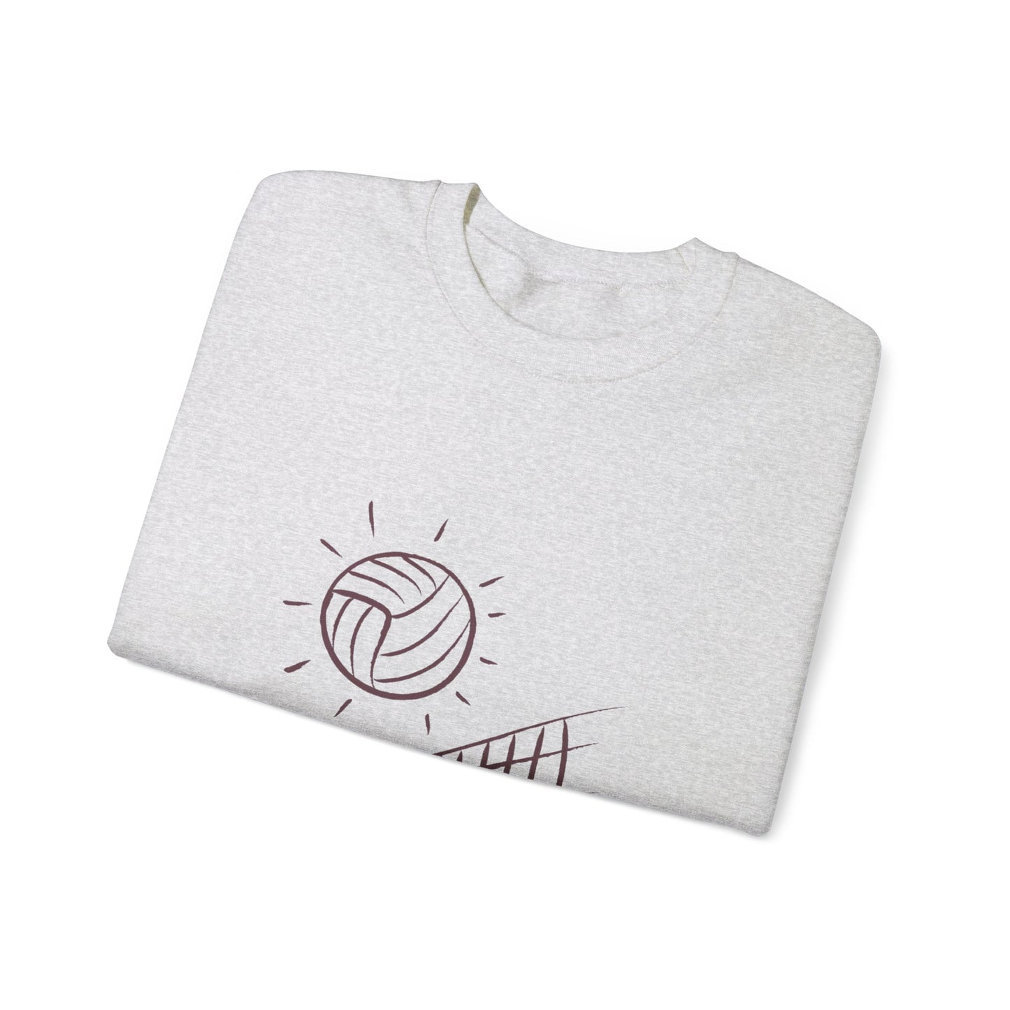 Heavy Blend™ Crewneck Sweatshirt: Volleyball #1