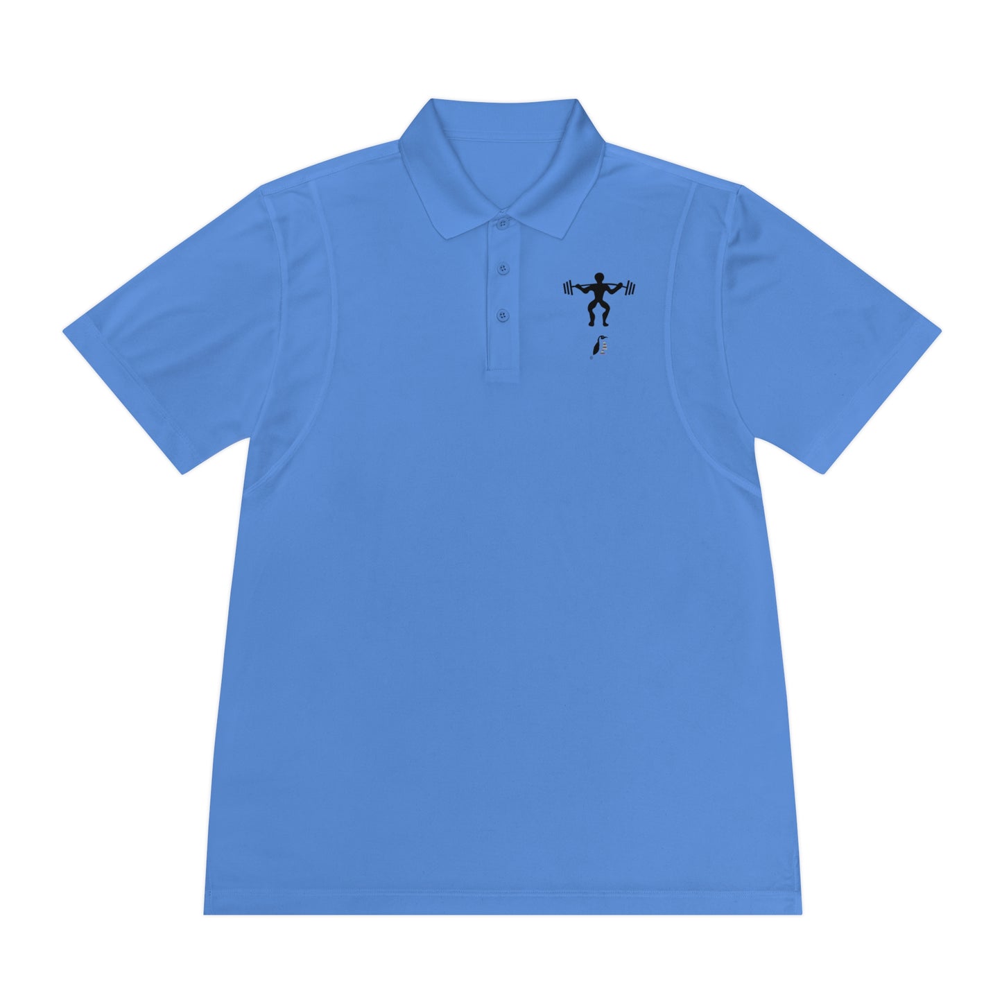 Men's Sport Polo Shirt: Weightlifting #2