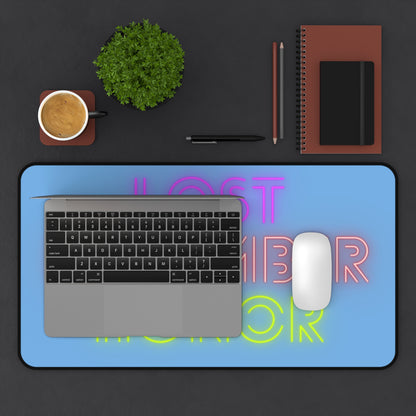 Desk Mat: Lost Remember Honor Lite Blue