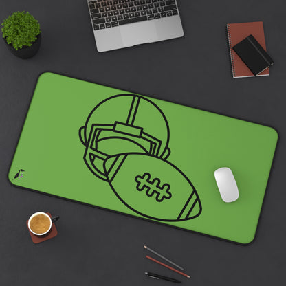 Desk Mat: Football Green