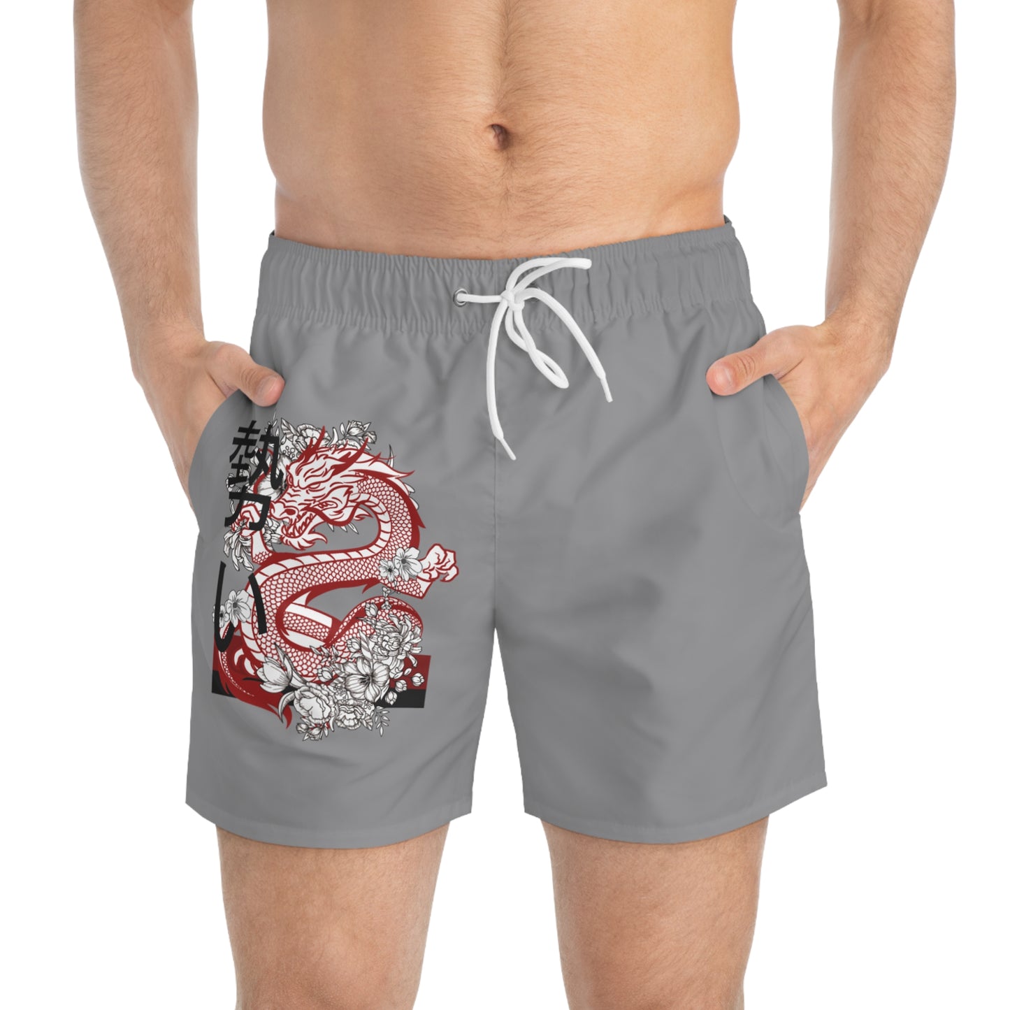 Swim Trunks: Dragons Grey