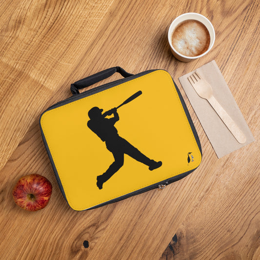 Lunch Bag: Baseball Yellow