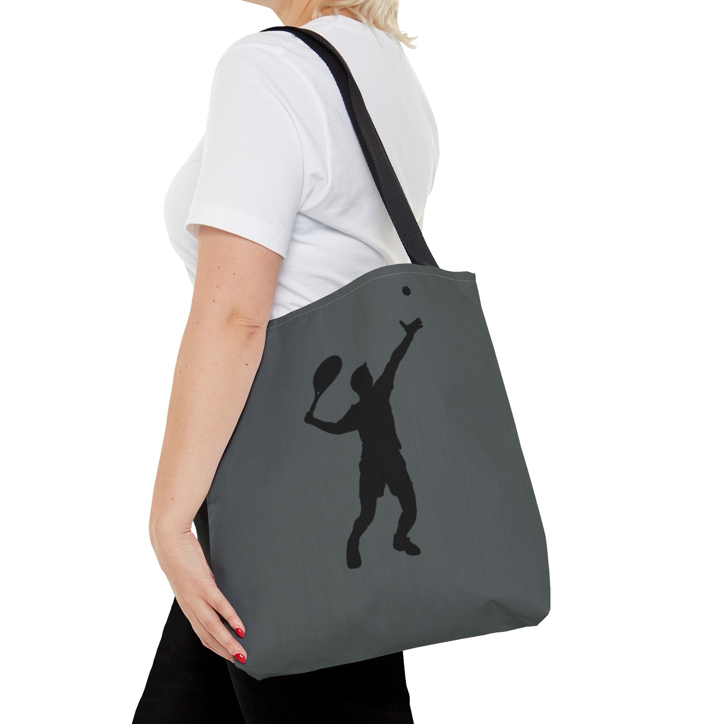 Tote Bag: Tennis Dark Grey