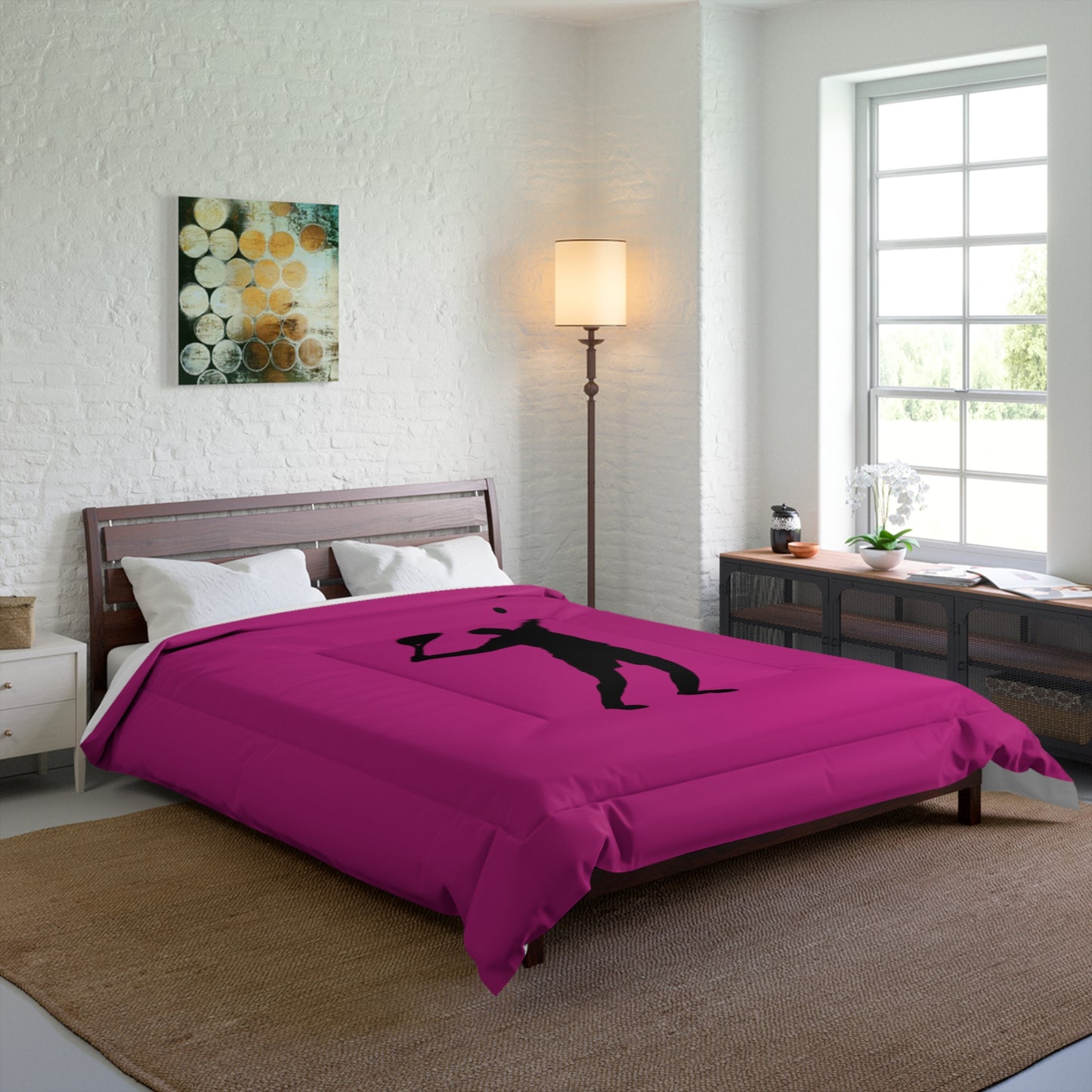 Comforter: Tennis Pink