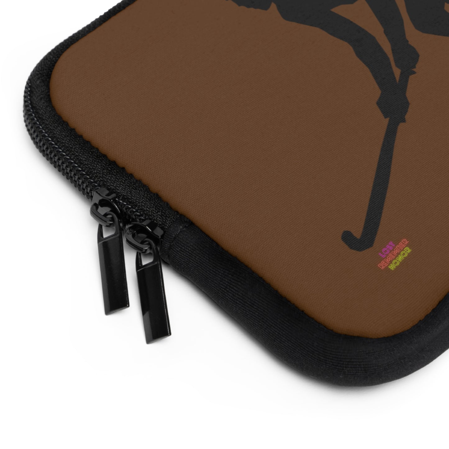 Laptop Sleeve: Hockey Brown