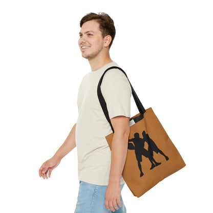 Tote Bag: Basketball Lite Brown